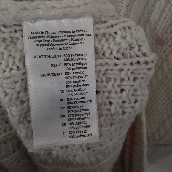 Taylor Swift Lover Cardigan XL/2XL • Pink Heart Knit • Official Swiftie Merch - Picture 6 of 6